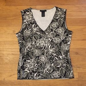 BOGO 🛍️  The Limited Stretch - Black/White Top - Small